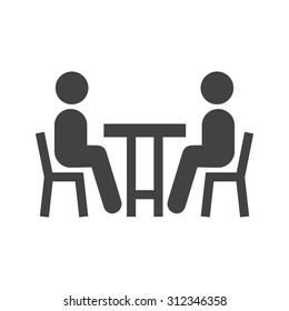 Business, Meeting, People Icon Vector Image. Can Also Be Used For Activities. Suitable For Use On Web Apps, Mobile Apps And Print Media.