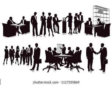 Business Meeting Presentation Stock Vector Royalty Free