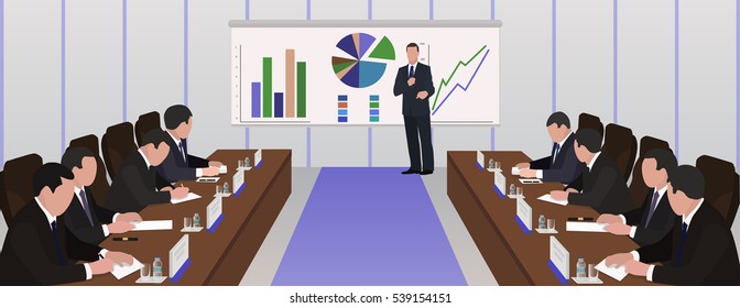 business meeting  report  presentation
