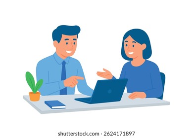business meeting teamwork office discussion laptop communication planning work team strategy consultation partnership collaboration professional workplace people project idea productivity office