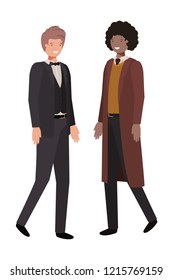 business men avatar character