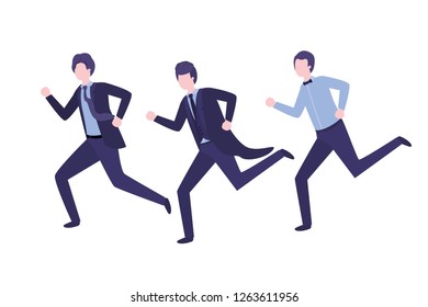 business men avatar character
