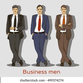 Business men set