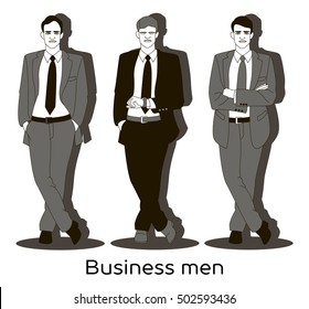 Business men set