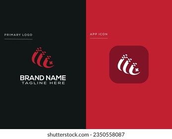 business minimal letter logo design