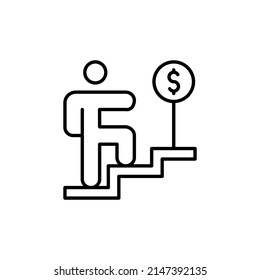 Business Mission icon in vector. logotype