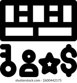 Business Model Canvas, Project Management, Business Plan Outline Icon