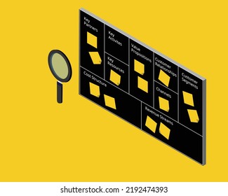 Business Model Canvas Is A Strategic Management Template Used For Developing New Business Models