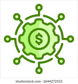 Business Model Icon Element For Design