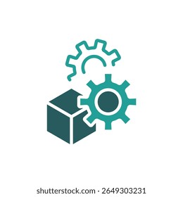 business model icon. vector.Editable stroke.linear style sign for use web design,logo.Symbol illustration.