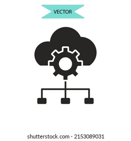 business model icons  symbol vector elements for infographic web