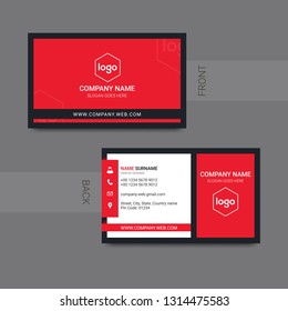business model name card, business card modern design vector - Vector