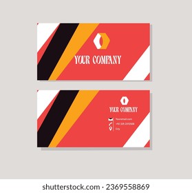 business modem name card, vector business name card. white name card.