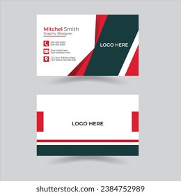 Business modern abstract businesscard design