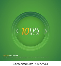 Business modern abstract web design bubble template.