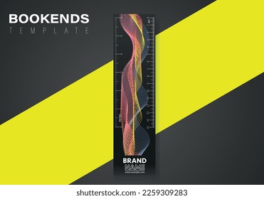 Business modern bookmarks template design. Vector bookmark template. Bookmark illustration.