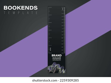 Business modern bookmarks template design. Vector bookmark template. Bookmark illustration.