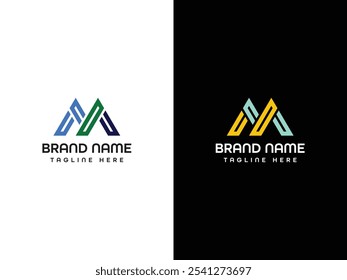 Diseño moderno de la marca y del logotipo de la letra