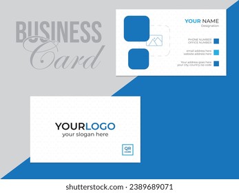 diseño creativo moderno de negocios, plantilla elegante de tarjeta limpia.
