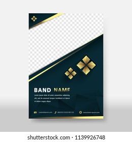Business modern Flyer & Poster Cover and Asia style concept design Template