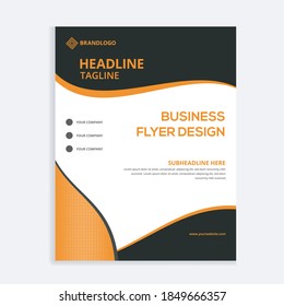 Business modern flyer template design
corporate flyer design