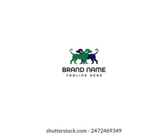 Business modern letter logo design and monogram logo design