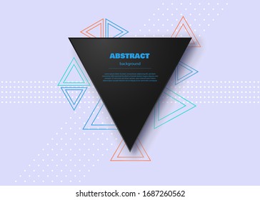 Business modern website background vector template. Business abstarct template. Geometric shapes, vector minimal modern design.