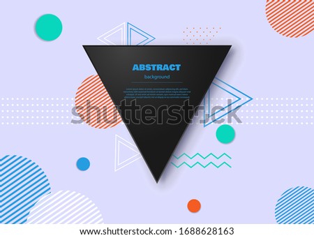 Business modern website background vector template. Business abstarct template. Geometric shapes, vector minimal modern design.