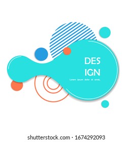 Business modern website banner vector template. Business abstarct template. Geometric shapes, vector minimal modern design