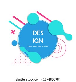 Plantilla vectorial de banner del sitio web moderno de negocios. Plantilla de ausencias empresariales. Formas geométricas, diseño moderno vectorial mínimo