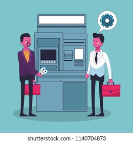 Business money and people