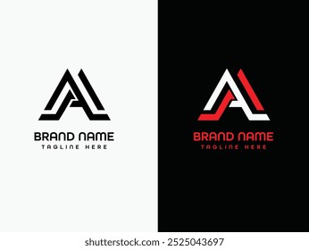business monogram letter logo design