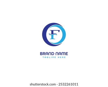 business monogram letter logo design