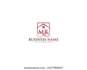 Business MR Real Estate Logo Symbol