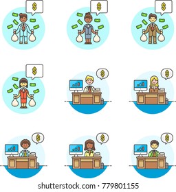 Business- Multicolor Icon Set