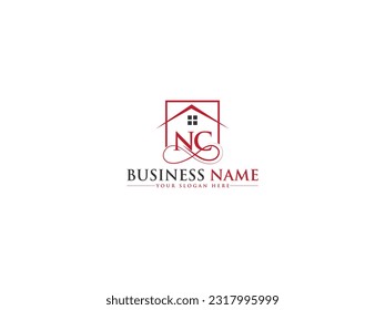 Business NC Real Estate Logo Symbol