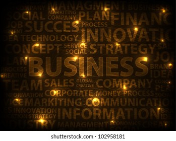 business neon background. vector illustration