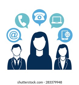 business network design, vector illustration eps10 graphic 