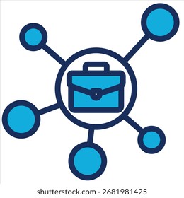 Elemento Ícone Da Rede Corporativa Para Design