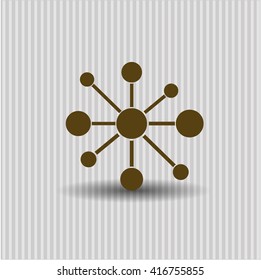 Business Network icon or symbol