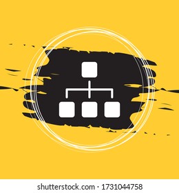 Ilustración De Vector De Icono De Red De Negocios Eps10