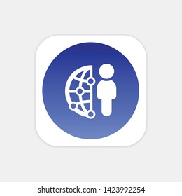 Business Network - Vector App Icon
