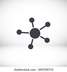 Business Network vector icon