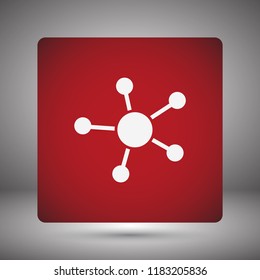 Business Network vector icon