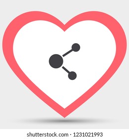 Business Network vector icon