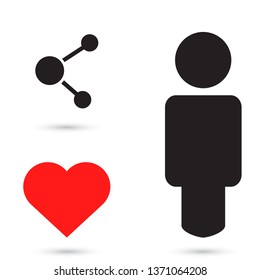 Business Network vector icon