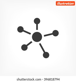Business  Network vector icon