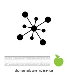 Business Network vector icon