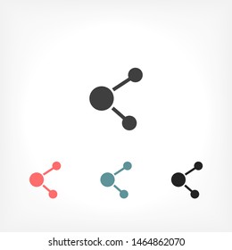 Business Network vector icon . Lorem Ipsum Illustration design