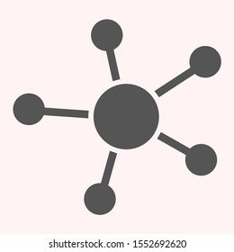 Business Network vector icon . Lorem Ipsum Illustration design